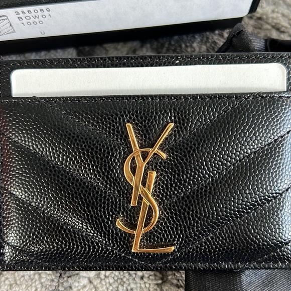 YSL monogram card case - Picture 2 of 8
